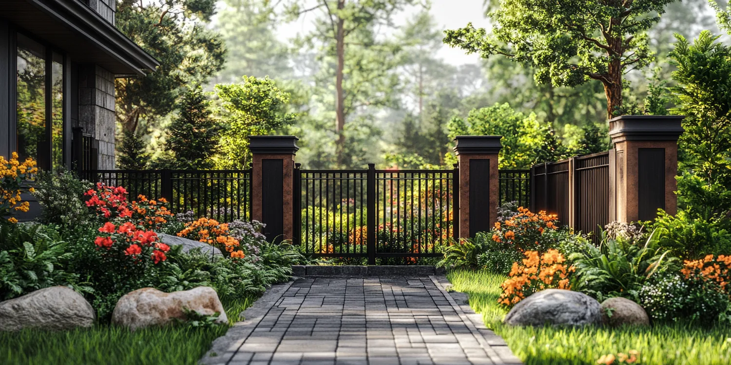 Czym pomalować ogrodzenie metalowe?