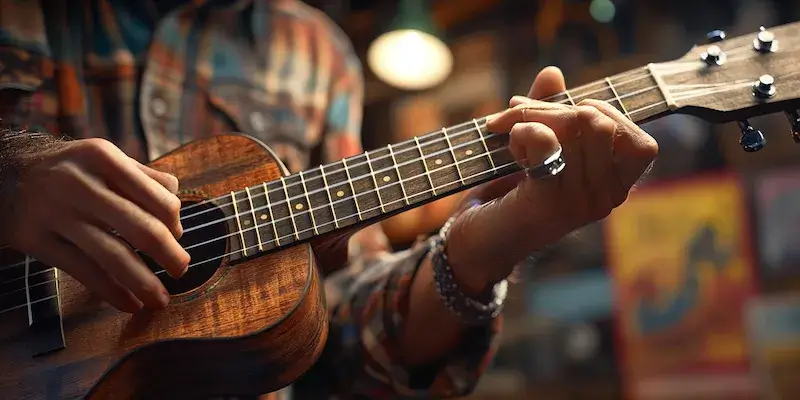 Ukulele drewanien