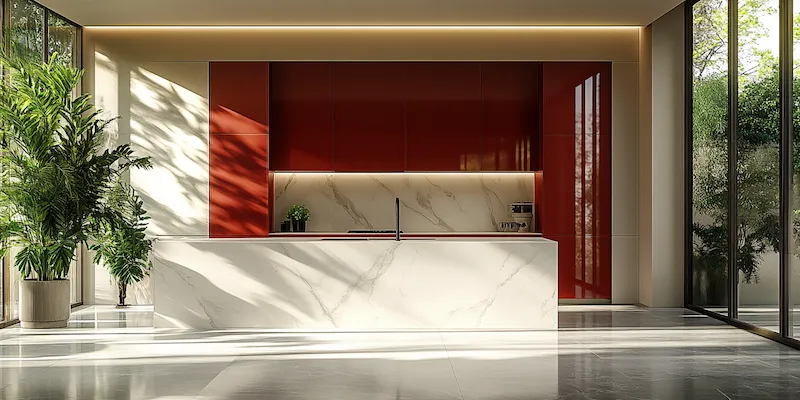 Białe meble kuchenne jakie płytki?