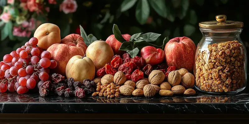 Co zawierają suszone owoce?