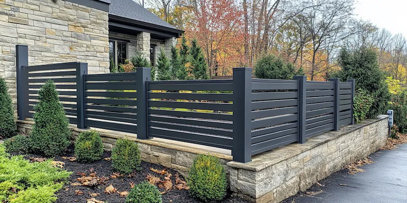 Design-Zäune aus Polen