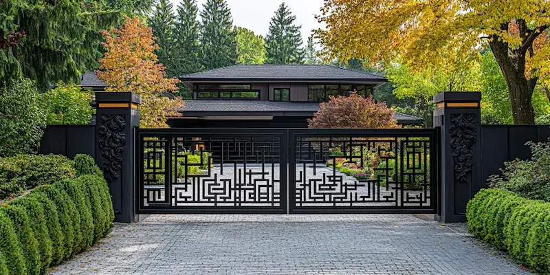 Metallzäune aus Polen